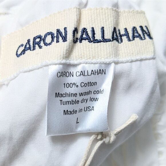 NWT CARON CALLAHAN Amelia Eyelet Midi Dress L - Picture 5 of 9